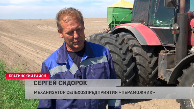 «Пераможник» стал лидером в гонке за урожай среди семи хозяйств Брагинского района. Аграрии делятся опытом-4
