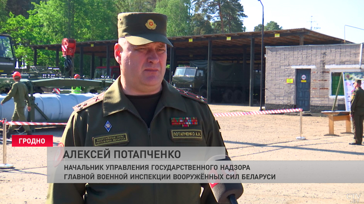 В Гродно проходят учебно-методические сборы Вооружённых Сил-4