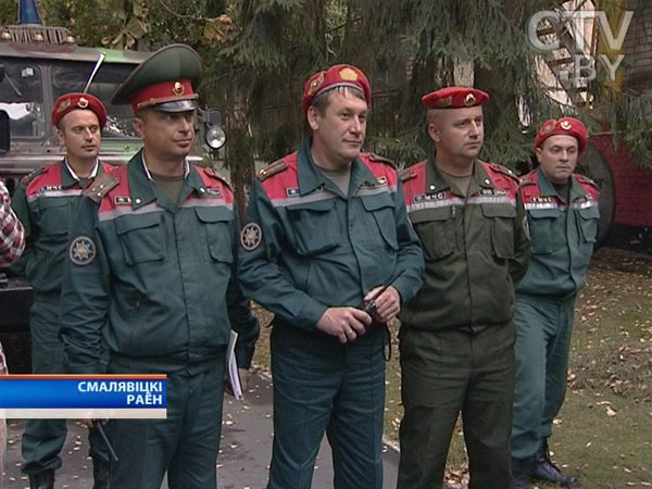 В Смолевичском районе прошли показательные учения МЧС. Скоро они пройдут во всех районах Минской области