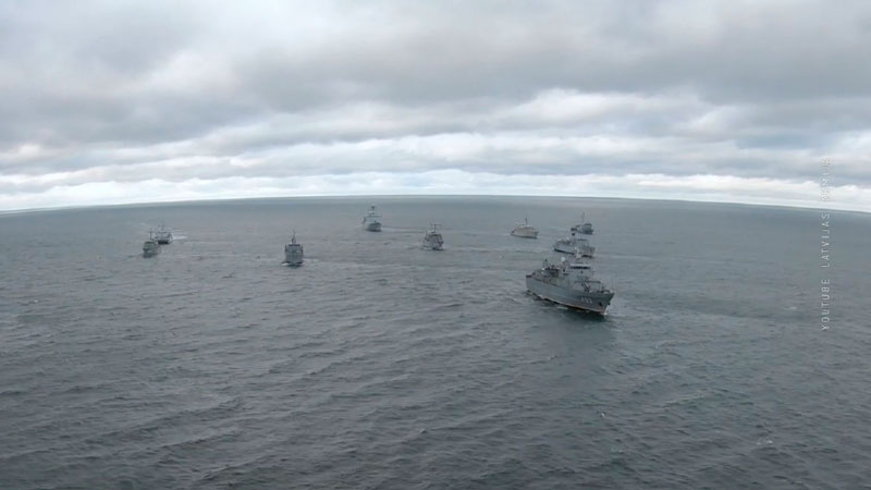 В Балтийском море проходят масштабные учения НАТО