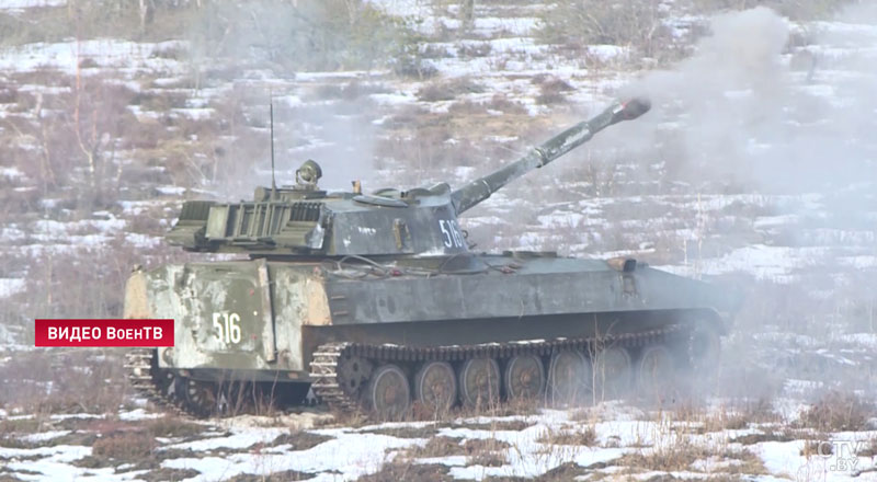 На Гожском полигоне прошли учения гродненской механизированной бригады-7