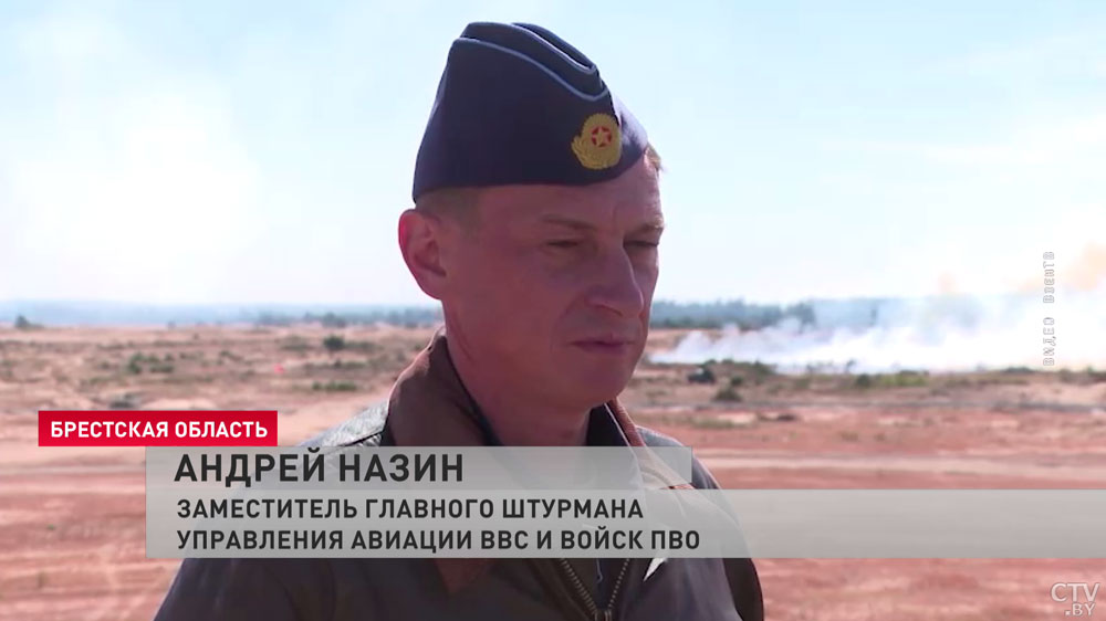 Армейские авиаторы провели первую тренировку в ходе командно-штабного учения на полигоне Брестский-1