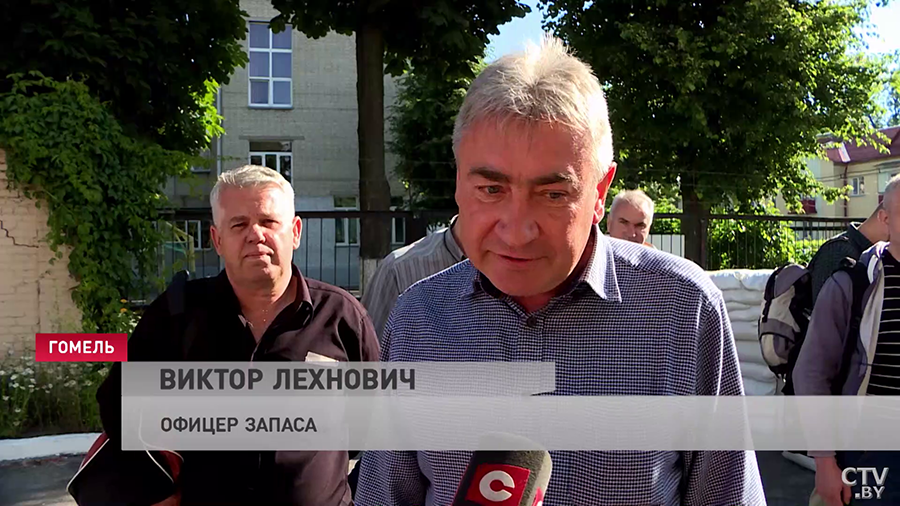 «Дочка улыбается, говорит: ну, папа, ты там покажешь». Учения по мобилизации запаса начались в Гомельской области-1