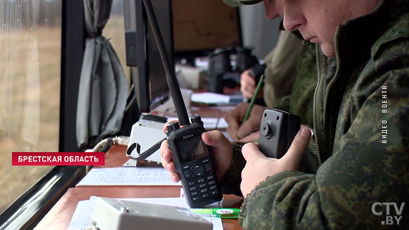В белорусской армии проходят тактические учения подразделений ракетных войск-6