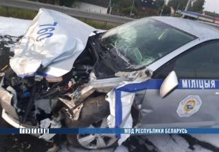 Житель Солигорска угнал такси и погиб в аварии в Слуцком районе 