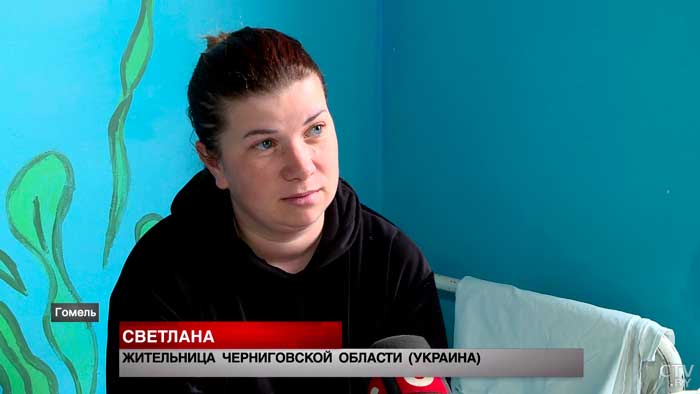«Советую, чтобы ехали сюда, не боялись». Эти украинки с детьми оказались в белорусской больнице, и вот что они говорят-4