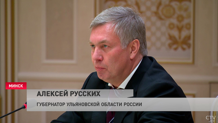 «Ульяновская область нам идеологически не чужда, это близкая нам область». Лукашенко встретился с губернатором-7