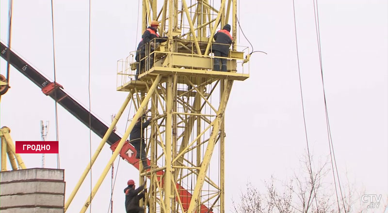 В Гродно возобновлено строительство общежития для студентов купаловского вуза-13