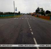 В Житковичах в аварию попал водитель мотоцикла