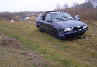 В Глуске при падении Skoda в реку погибли два человека 