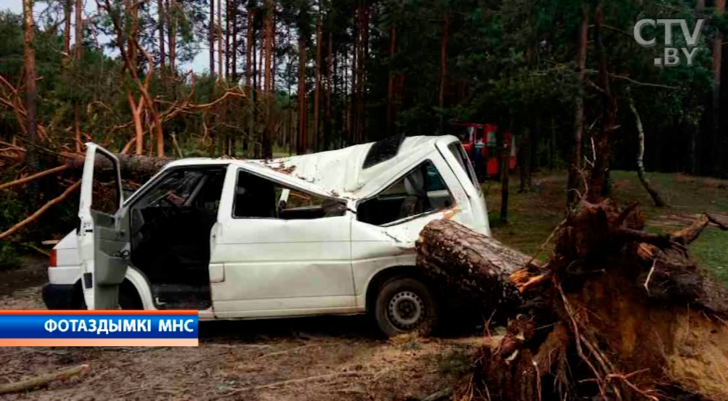 Очевидцы засняли жуткую грозу в Минском районе-4