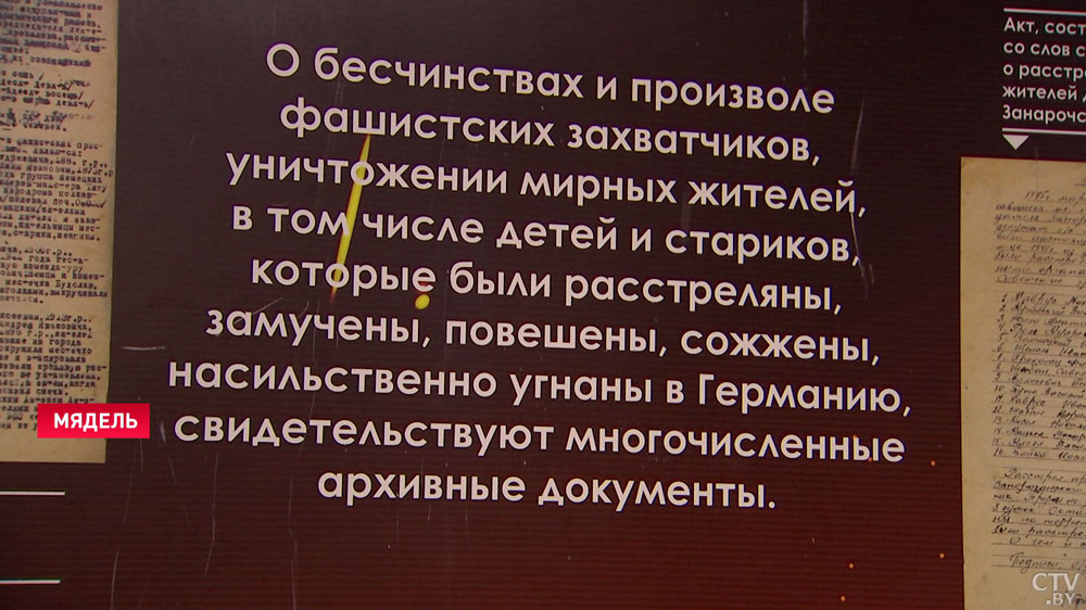 Особое внимание – геноциду белорусского народа в годы войны. «Уроки памяти» провели в Мяделе для учеников гимназии-интерната-4