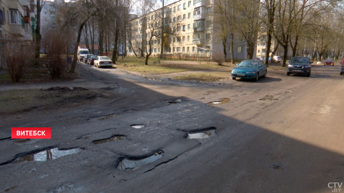 В Витебске начался ремонт дорог. Вот какие цели стоят перед службами-1