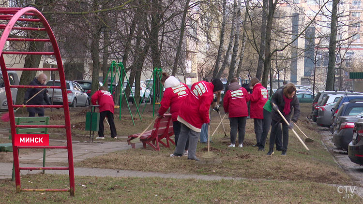 В Беларуси начался сезон весенних субботников-1