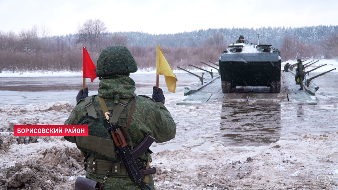 Военные навели переправы через Неман и Березину в рамках внезапной проверки боеготовности-1