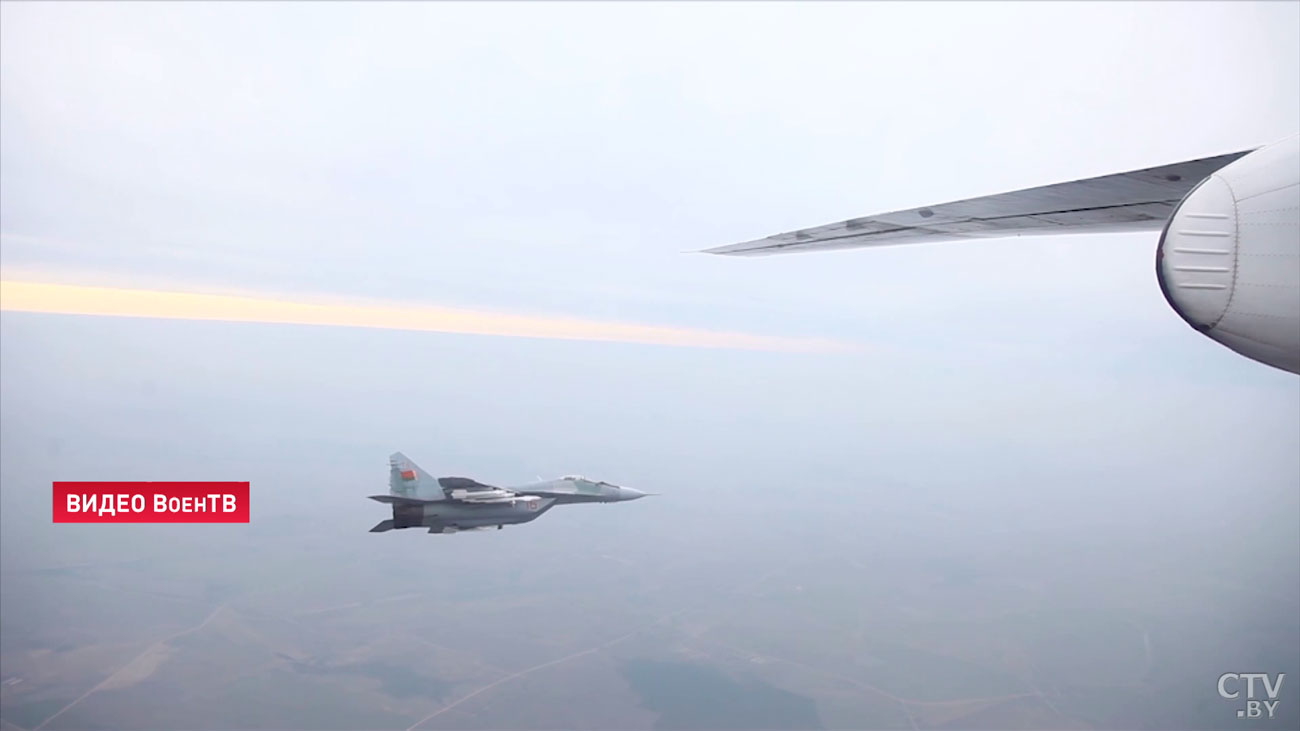 В Беларуси проходит тренировка ВВС и войск ПВО совместно с Россией-1