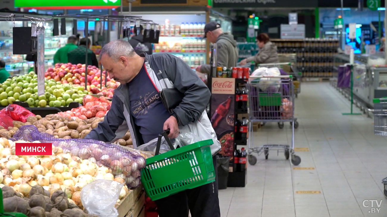 В Беларуси в ноябре снизилась стоимость набора продуктов потребительской корзины-1