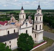 В Будславском костёле возобновляют службы, готова временная крыша