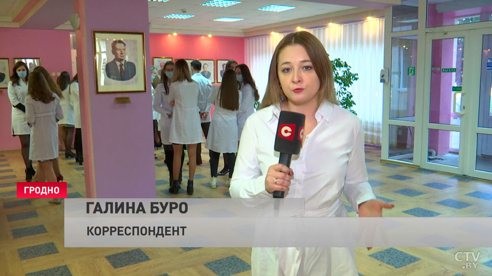 Здесь практику проходил и сюда же на работу. В Гродненском медуниверситете распределение получили около 500 студентов-13