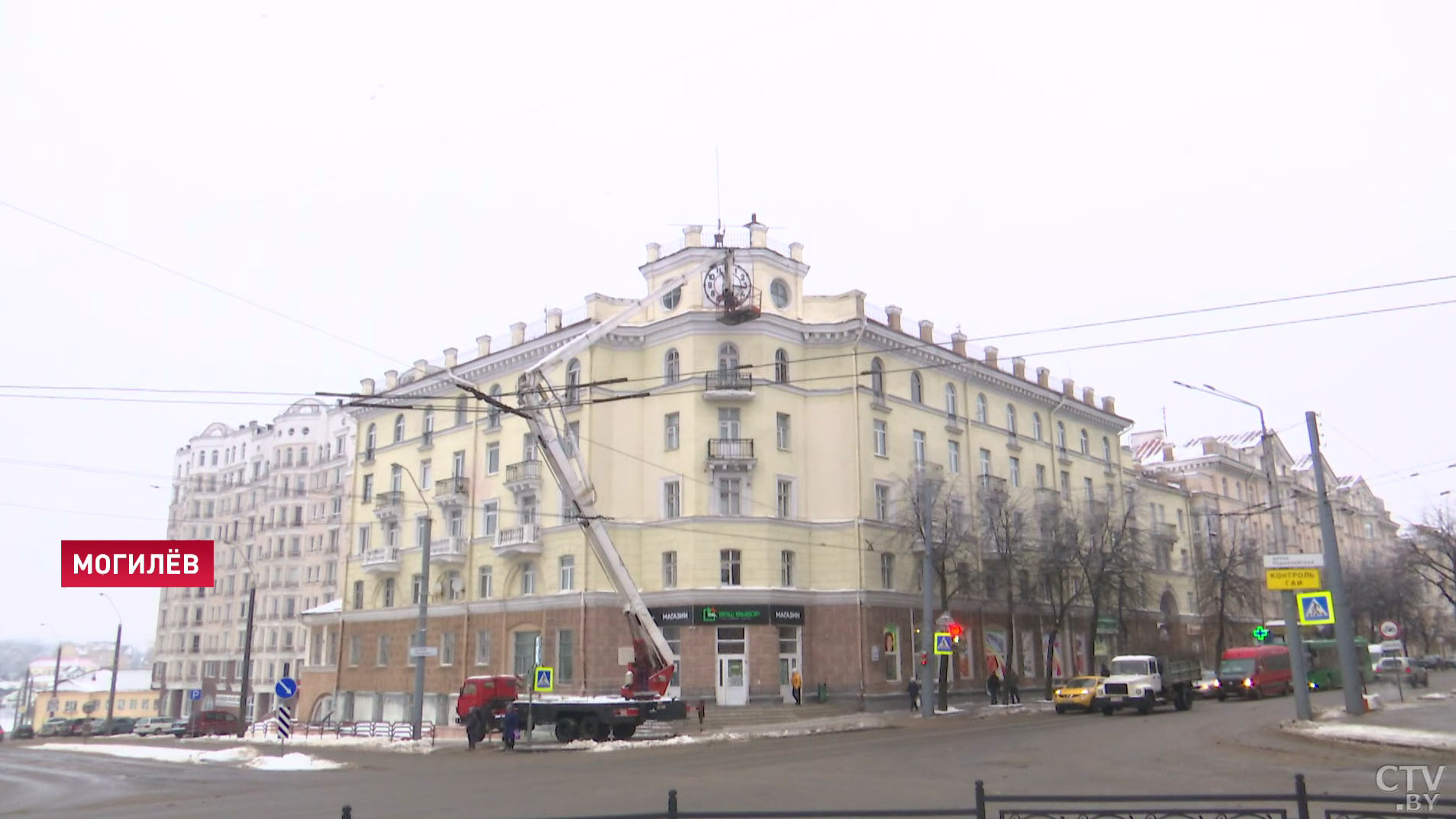 Механику пришлось сменить на электронику. В канун старого Нового года в Могилёве вновь пошли башенные часы-1