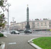 Минск накрыл сильный ливень, затопило многие улицы