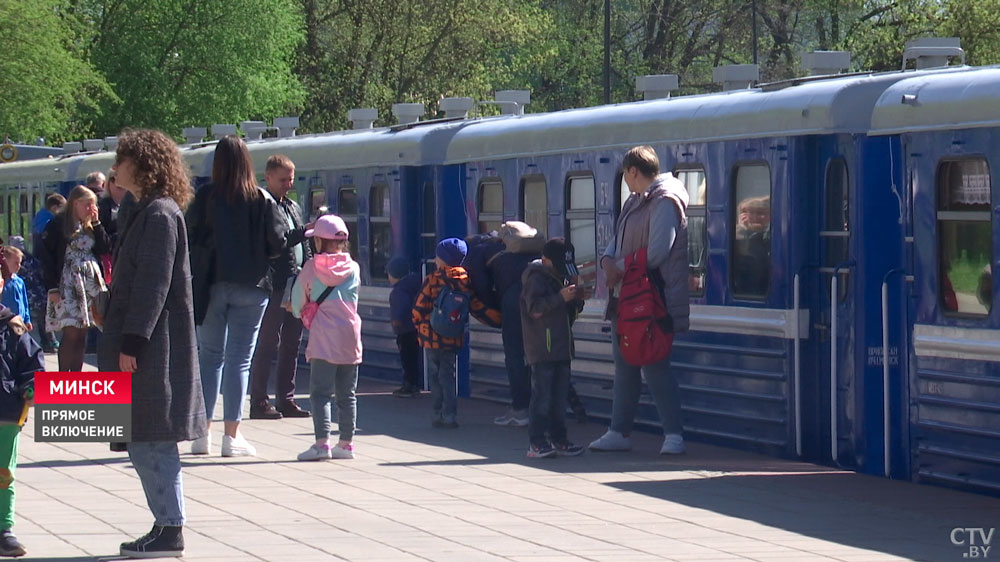 Партизанский лагерь, милитари-площадка и выступления музыкальных коллективов. Как в Минске отпраздновали 9 Мая?-15