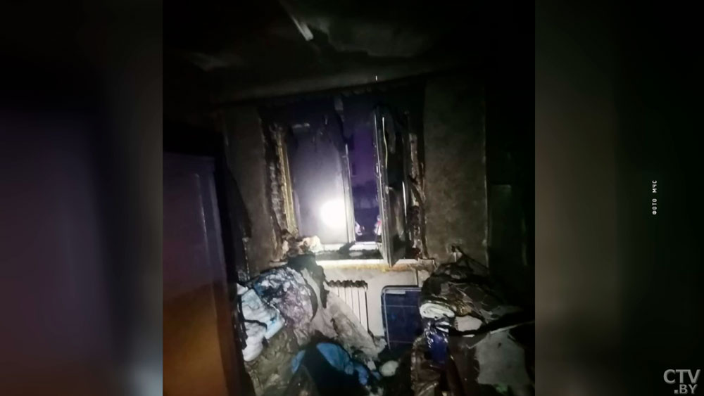 В Минске при пожаре в жилом доме погибла хозяйка, её брат позже умер в больнице-4