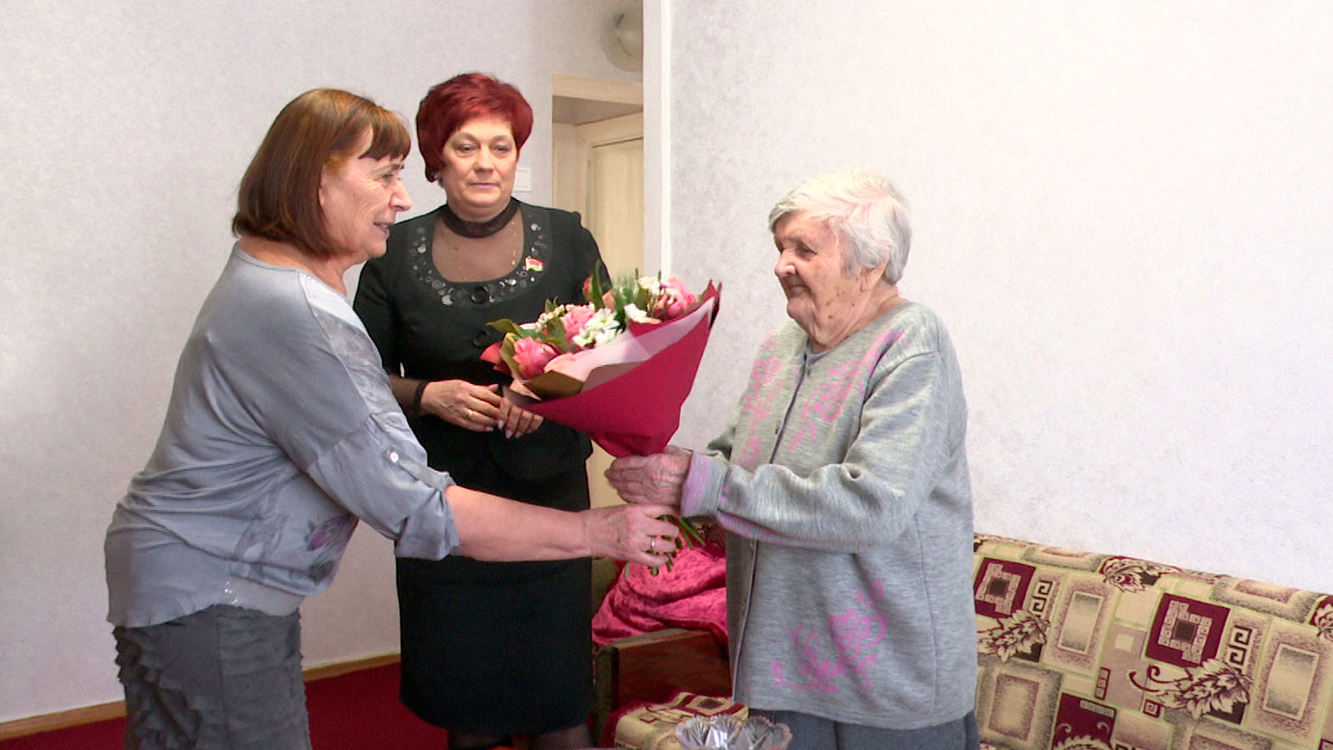 В Минске с 105-летием поздравили ветерана Великой Отечественной войны