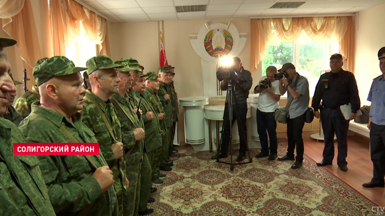 «Граждане сами изъявляют желание». В Солигорске прошли учения ополчения и территориалов-19