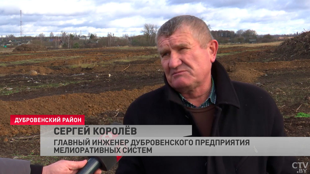 В Витебской области мелиораторы ежегодно готовят к посеву более 4 тысяч га земель. Как с них собирают урожай? -10