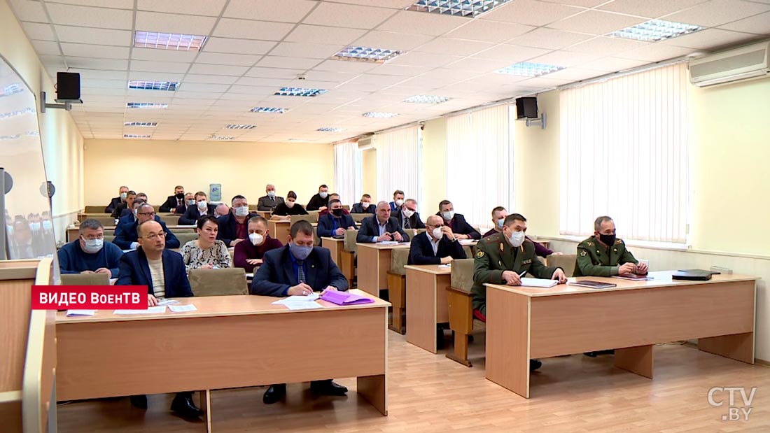 В Военной академии председатели райисполкомов проходят курсы по территориальной обороне-1