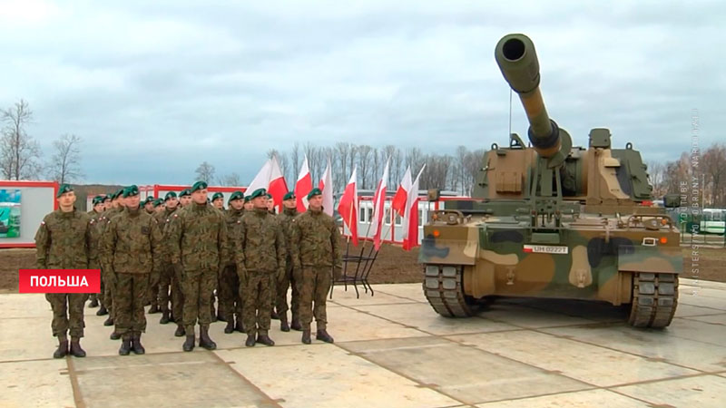 Польша развернула новый танковый батальон на границе с Беларусью-1