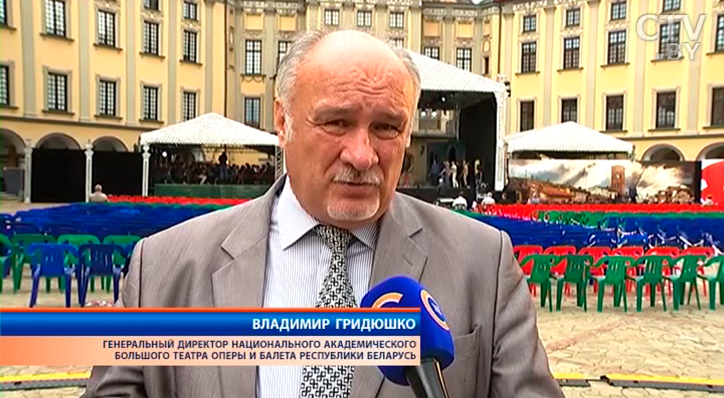 Несмотря на погоду все состоится: в замке Радзивиллов в Несвиже начались «Вечера Большого театра»-1