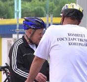 К 100-летию создания структуры: в Минске состоялся велопробег сотрудников Комитета госконтроля Беларуси