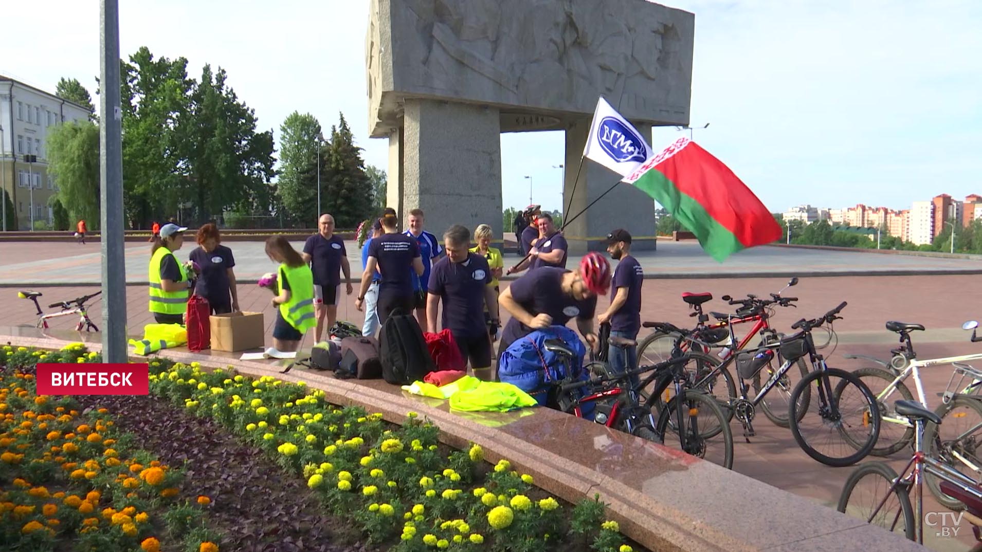 В честь Дня Независимости сотрудники ВГМУ поехали в велопоход по Витебскому району-1