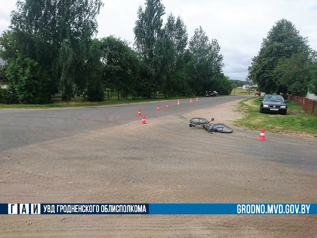 В Вороновском районе велосипедист при столкновении со скутером получил перелом -1