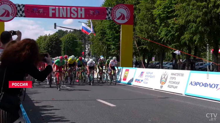 На стартовом этапе велогонки «Дружба народов Северного Кавказа» белорусы заняли весь пьедестал-1