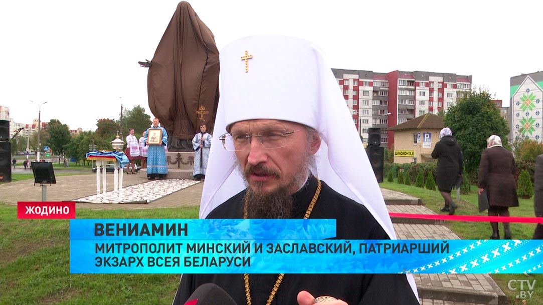 Митрополит Вениамин благословил скульптуру Божьей Матери в Жодино. Посмотрите, как она выглядит-10 Митрополит Вениамин благословил скульптуру Божьей Матери в Жодино. Посмотрите, как она выглядит-10