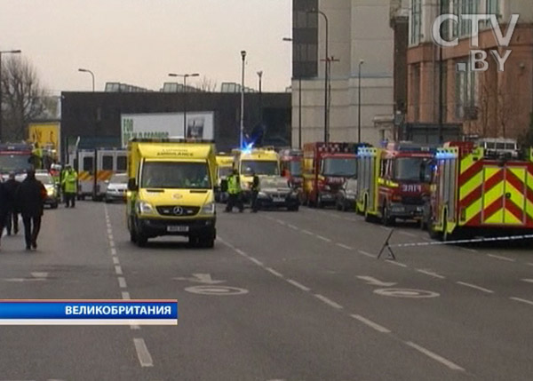 В центре Лондона разбился вертолет. Погибли 2 человека