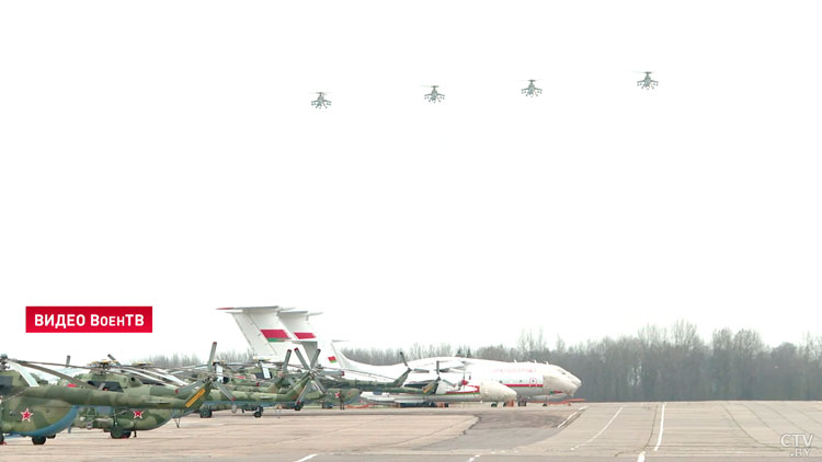 В Беларусь прибыла очередная партия российских вертолётов Ми-35М-1