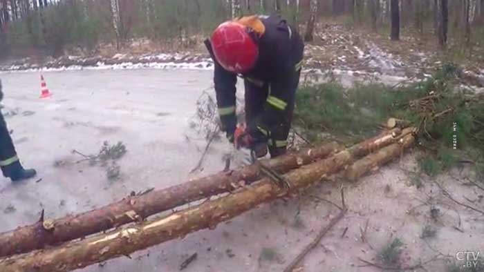 Жителей просят не выходить на улицу из-за ветра. МЧС продолжает устранять последствия непогоды-1