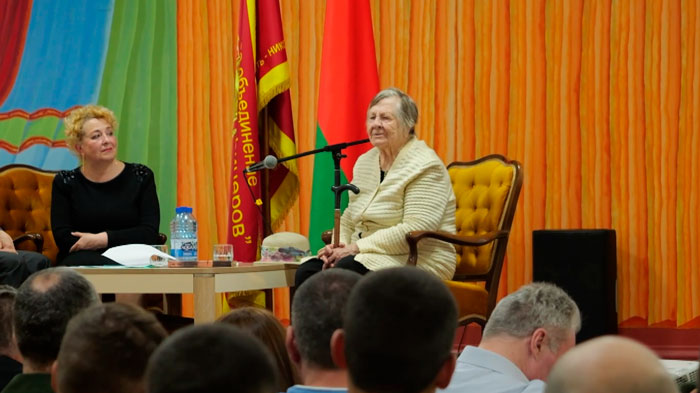 102-летнего ветерана Пелагею Шведову поздравили с днём рождения