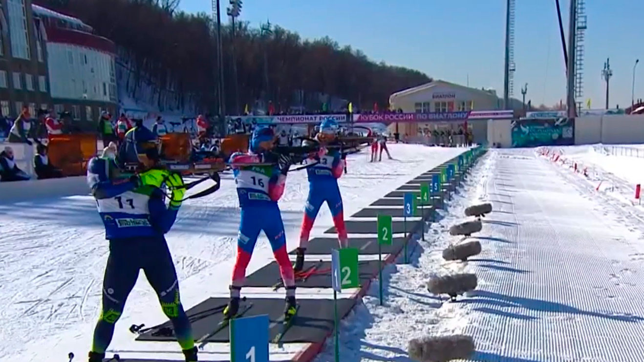 Виктор Лукашенко поздравил белорусских биатлонистов с триумфальным выступлением на Кубке России