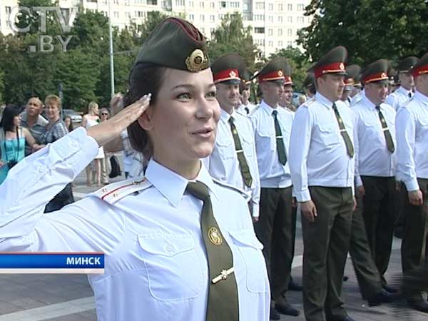 Очередной выпуск офицеров-спасателей Командно-инженерного института МЧС состоялся в Минске