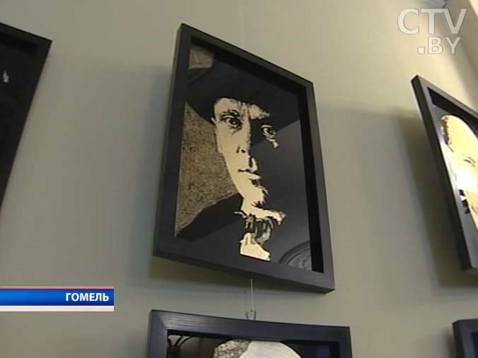 Выставка портретов поэтов Серебряного века, написанных золотом, открылась в Гомеле