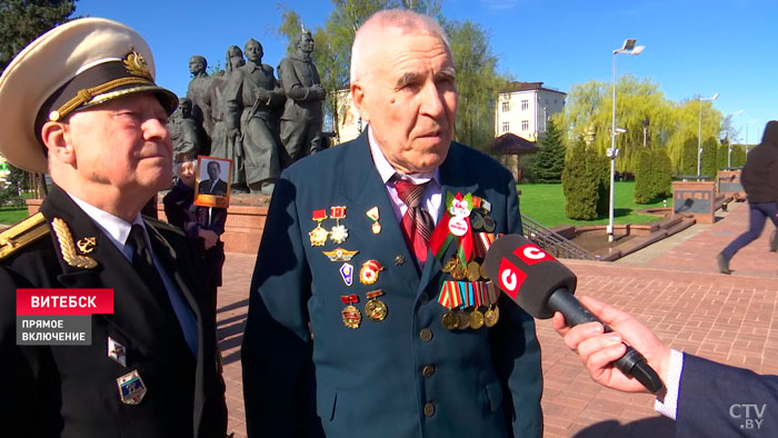 «Это священный праздник». Вот как в Витебске отмечают 9 Мая-10