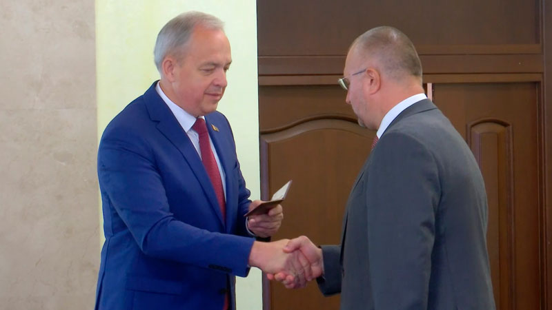 Игоря Брыло представили активу Витебской области