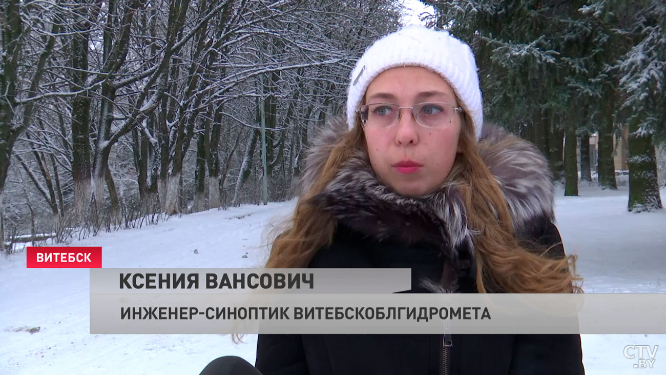 Витебск накрыло снегом: ГАИ готова угостить горячим чаем, а «Гордормост» перешёл на круглосуточный режим работы-16