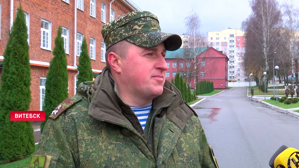 «Я действительно повзрослел». В Витебске около 100 военнослужащих уволились в запас. Кадры церемонии-16