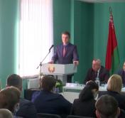 Владимир Кухарев встретился с работниками Транспортного парка №1. Обсудили строительство жилья, качество дорог и вакцинацию